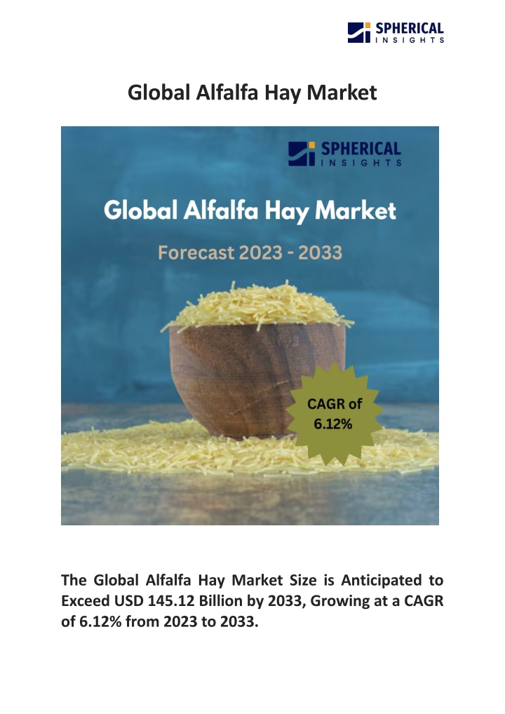 global alfalfa hay market n.w