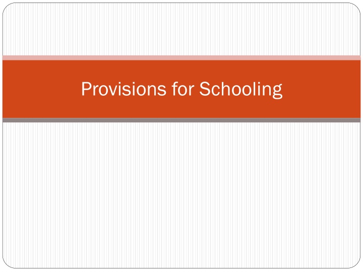 Schooling Provisions and Curriculum Choices for ASD Students