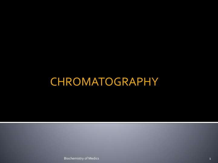 Chromatography in Biochemistry: A Visual Guide