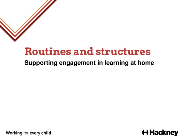 Establishing Effective Learning Routines and Structures at Home