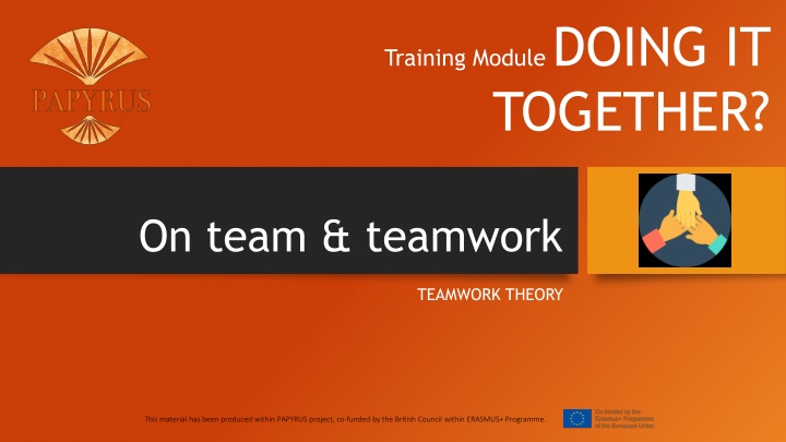 Teamwork Theory: Tuckman's Stages and Beyond