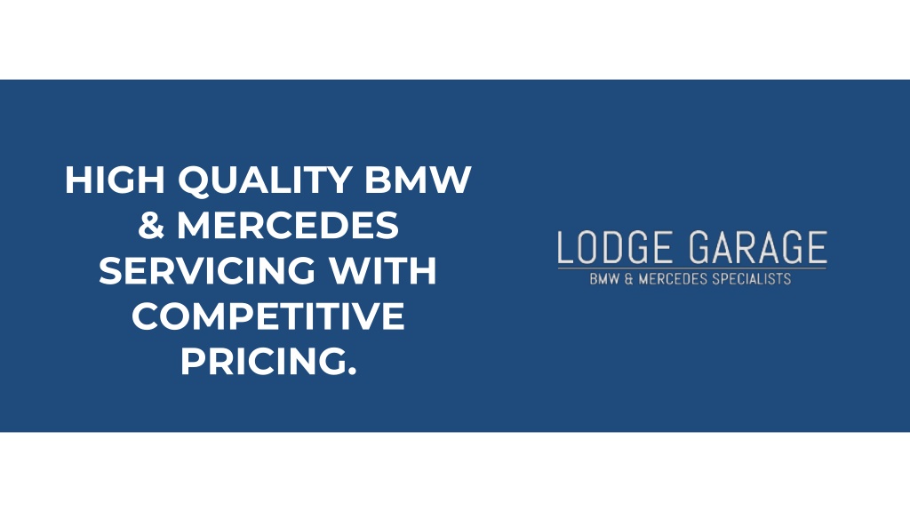 high quality bmw mercedes servicing with l.w