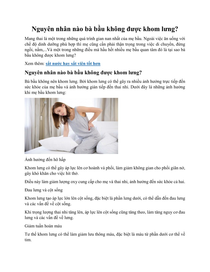 nguy n nh n n o b b u kh ng c khom l ng n.w