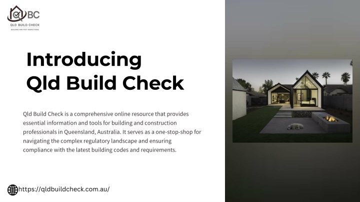 introducing qld build check n.w