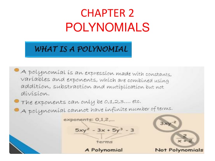Polynomials: Types, Degrees, and Zeroes
