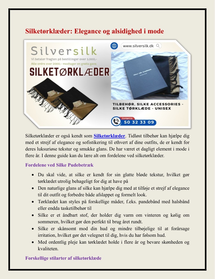 silket rkl der elegance og alsidighed i mode n.w