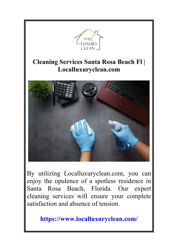 cleaning services santa rosa beach n.w