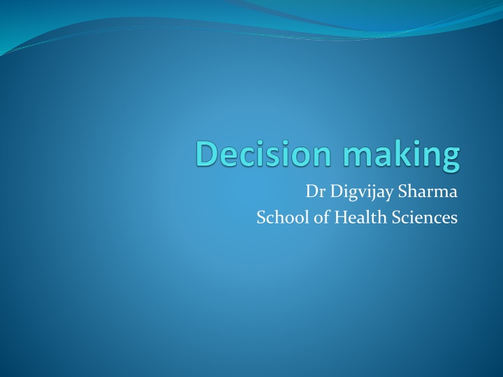 The Decision-Making Process