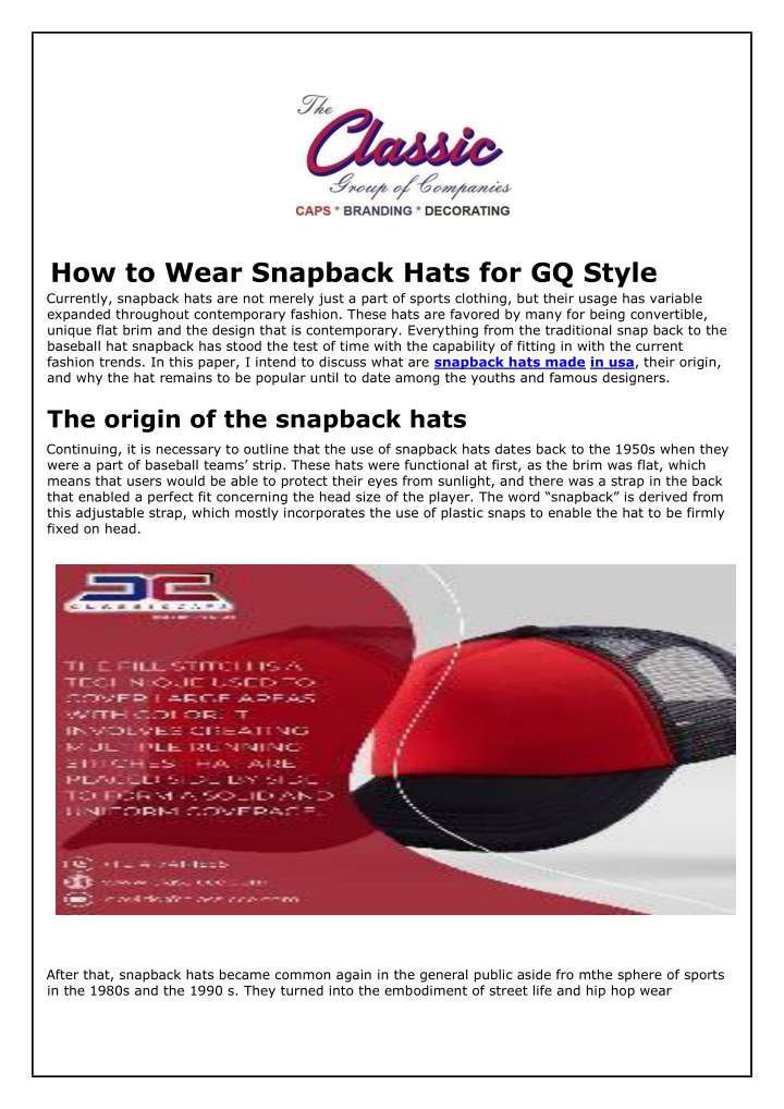 how to wear snapback hats for gq style currently n.w