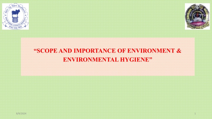 The Significance of Environmental Hygiene in Public Health