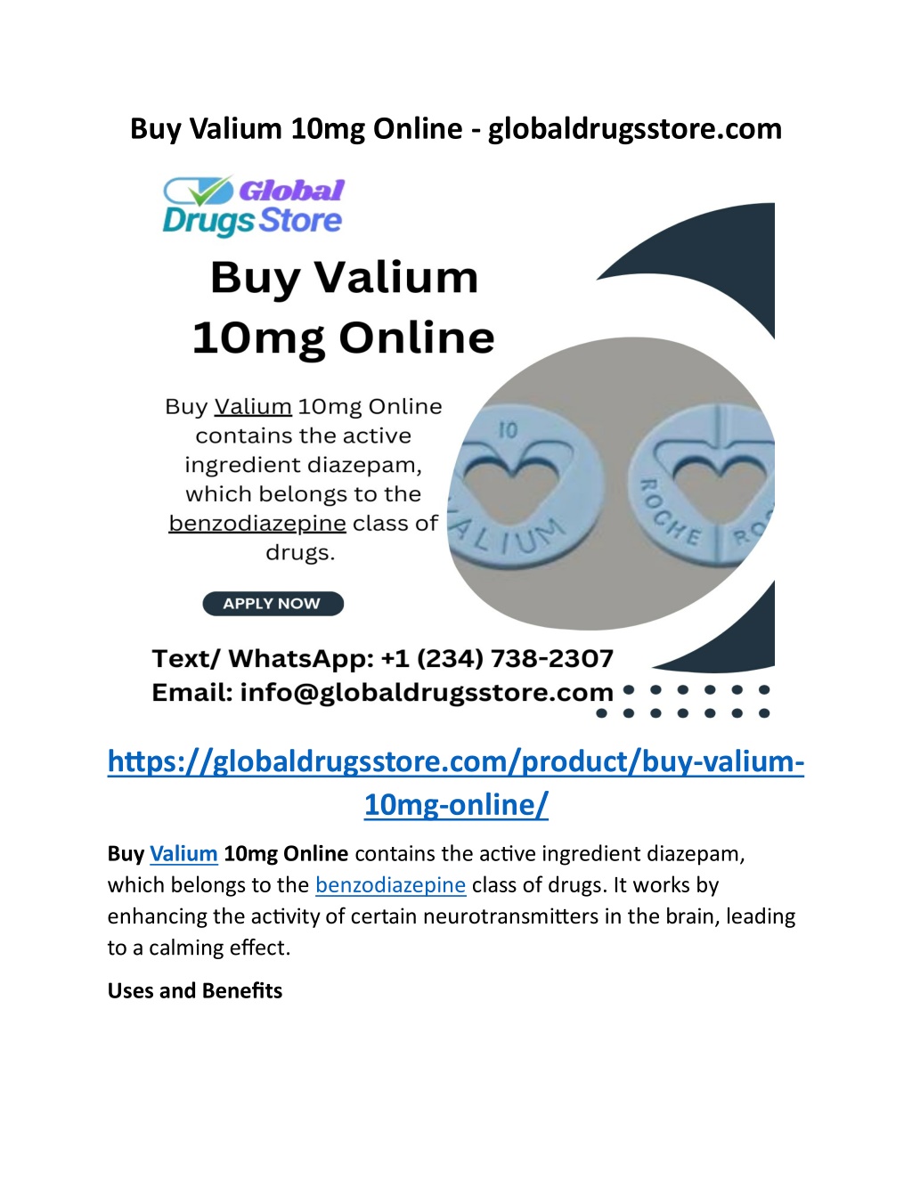 buy valium 10mg online globaldrugsstore com l.w