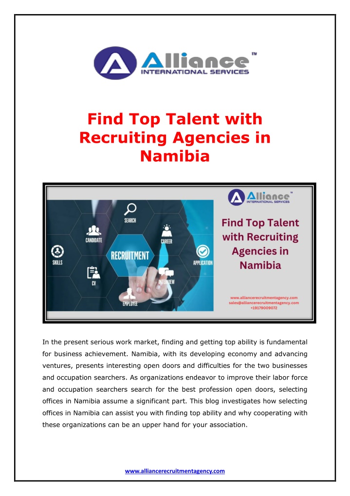 find top talent with recruiting agencies n.w