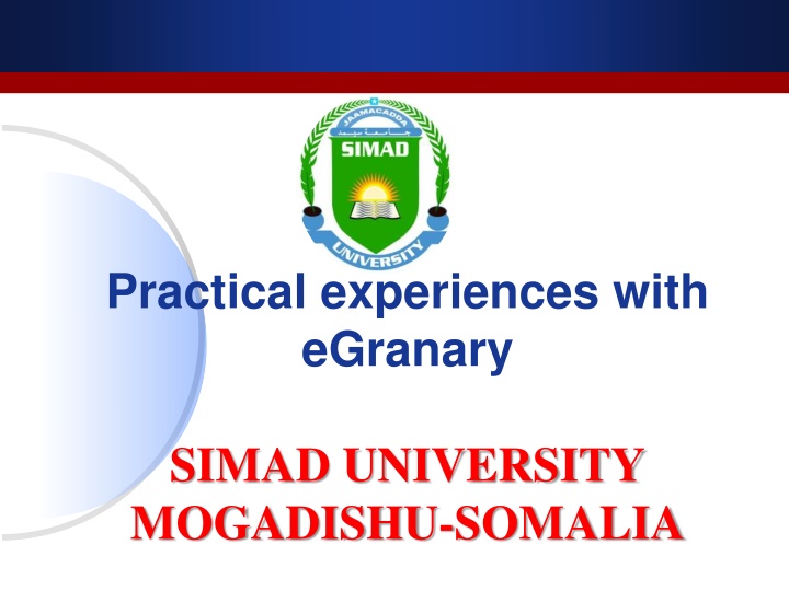 Transforming Education with eGranary Digital Library at SIMAD University, Somalia
