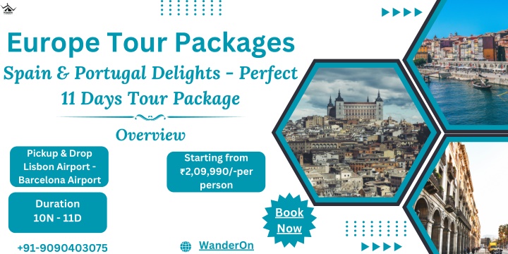 europe tour packages spain portugal delights n.w