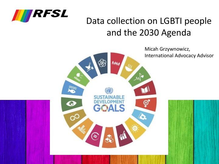LGBTI Inclusion and the 2030 Agenda