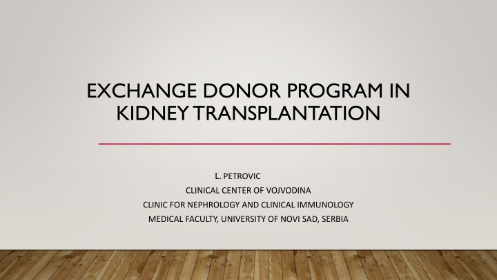 Donor-Specific Antibodies in Kidney Transplantation