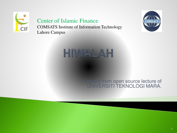 Hiwalah: Debt Transfer in Islamic Finance