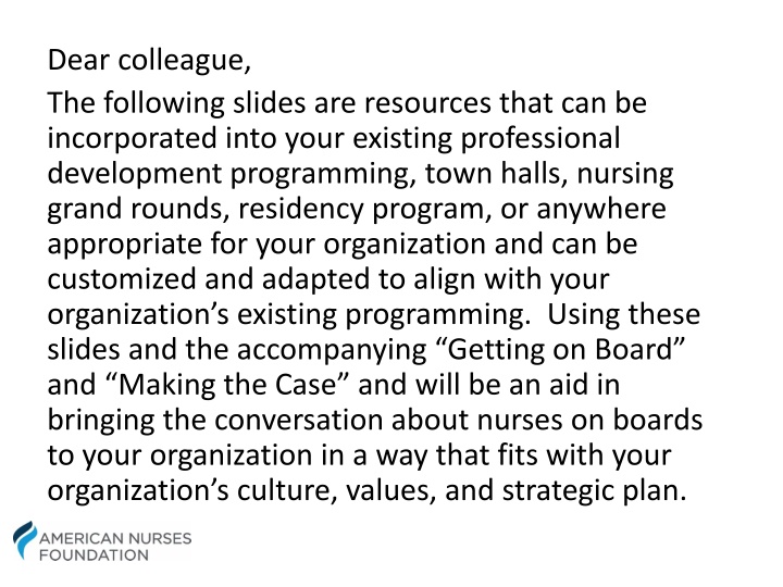 Empowering Nurses: Advancing Leadership through Board Participation