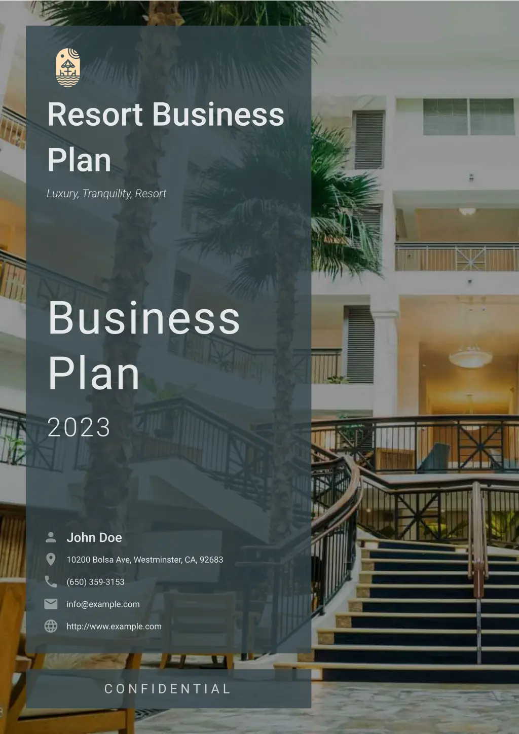resort business plan n.