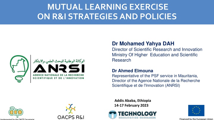 Analysis of Research and Innovation Ecosystem in Mauritania: Challenges and Opportunities