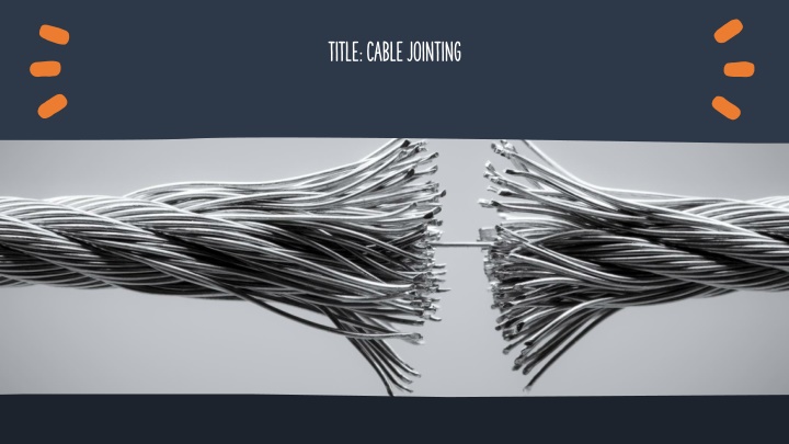 Cable Jointing Techniques for Electrical Connections