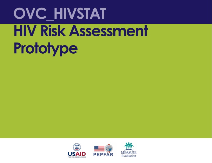 HIV Risk Assessment Prototype for OVCs