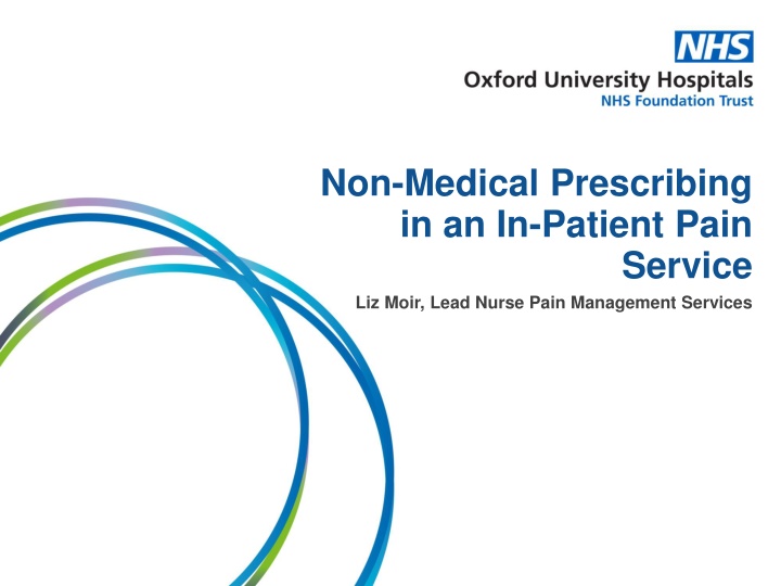 Practical Aspects of Non-Medical Prescribing in In-Patient Pain Management