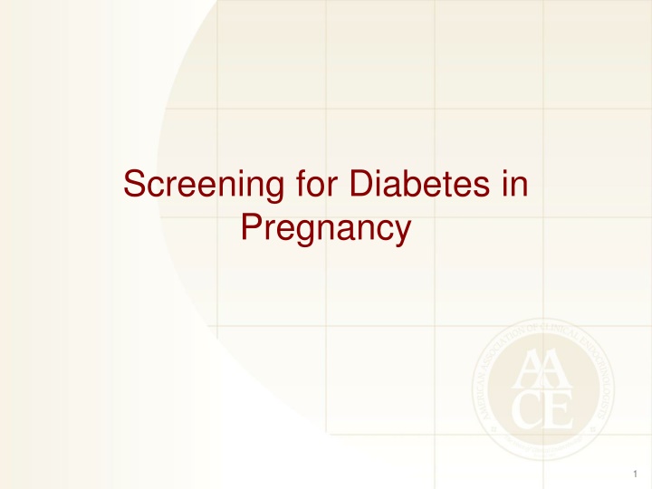 Comprehensive Guide to Diabetes Screening in Pregnancy