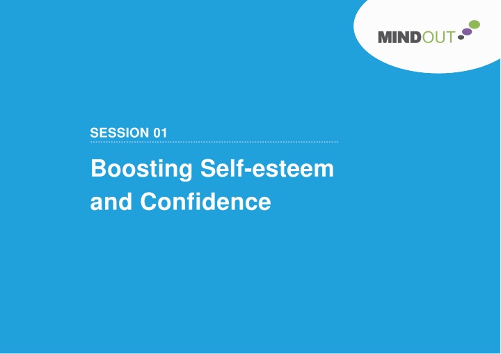 Boosting Self-esteem and Confidence Session for Students