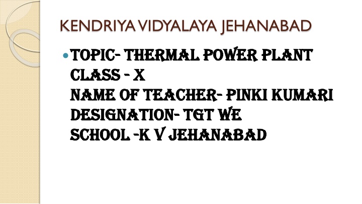 Thermal Power Plants in India