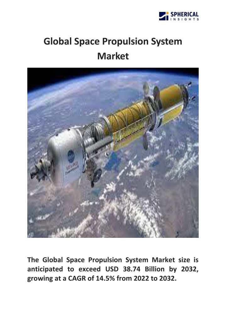 global space propulsion system market n.w