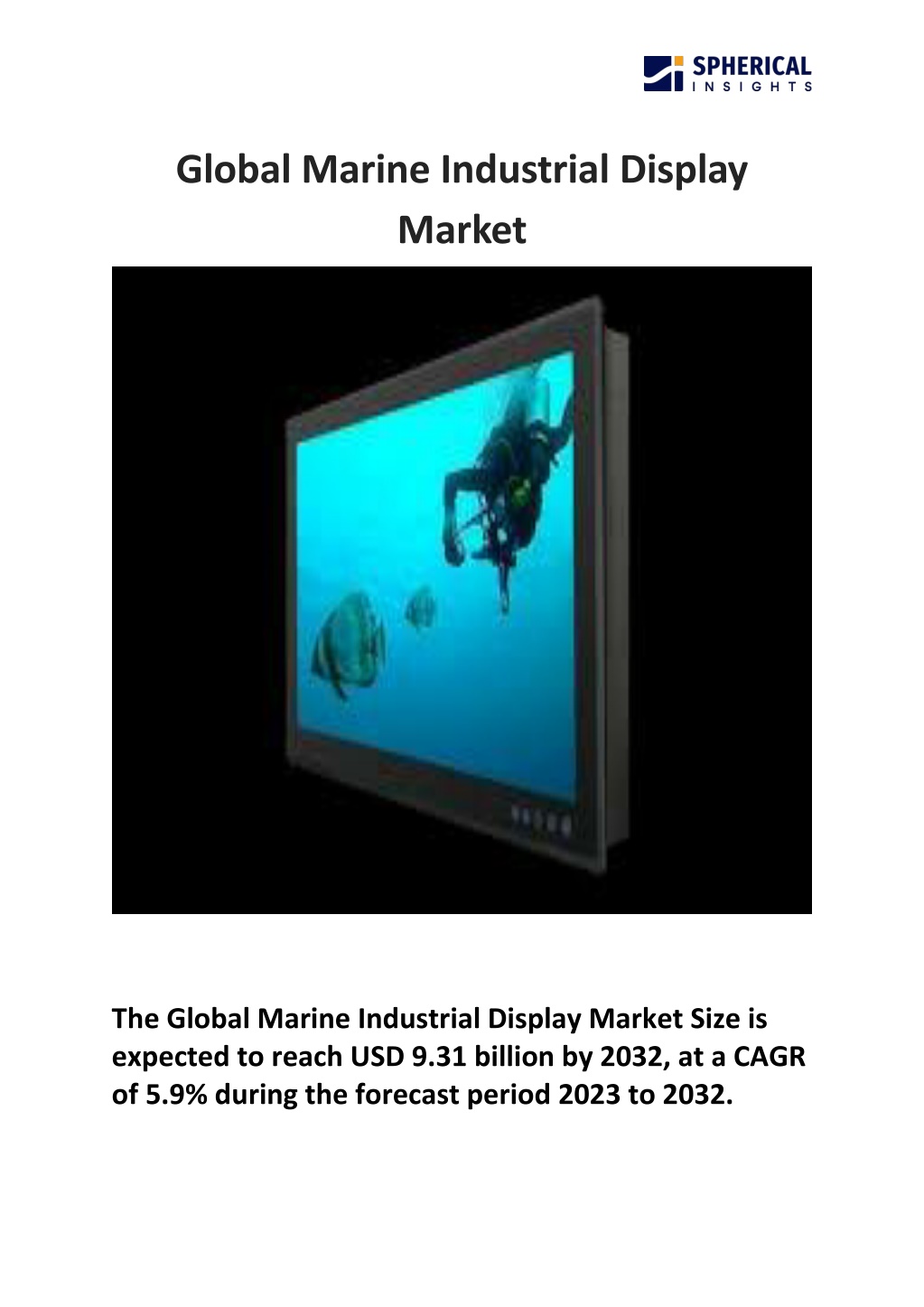 global marine industrial display market l.w