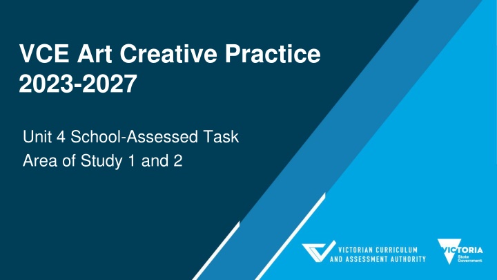 Art Creative Practice Unit 4 Overview: Study Specifications and Assessment