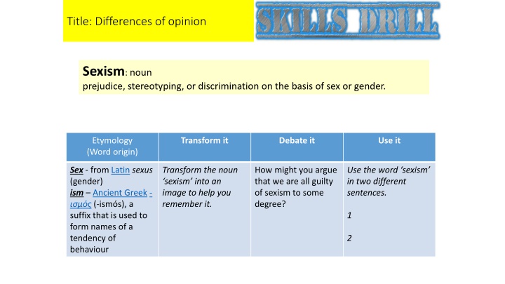 Sexism and Mansplaining Through Poetic Perspectives