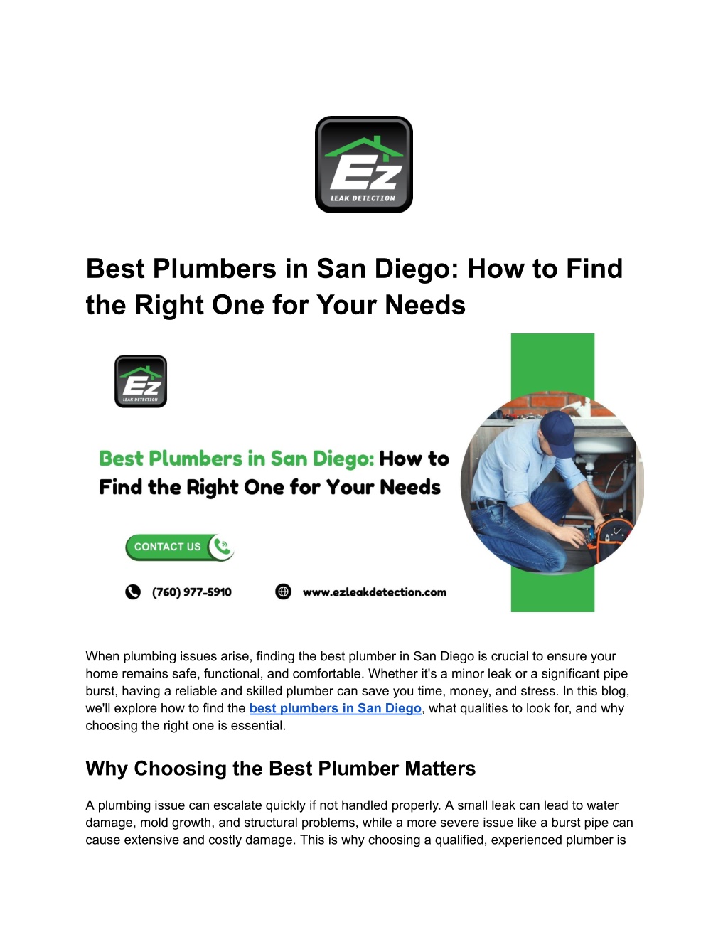 best plumbers in san diego how to find the right l.w