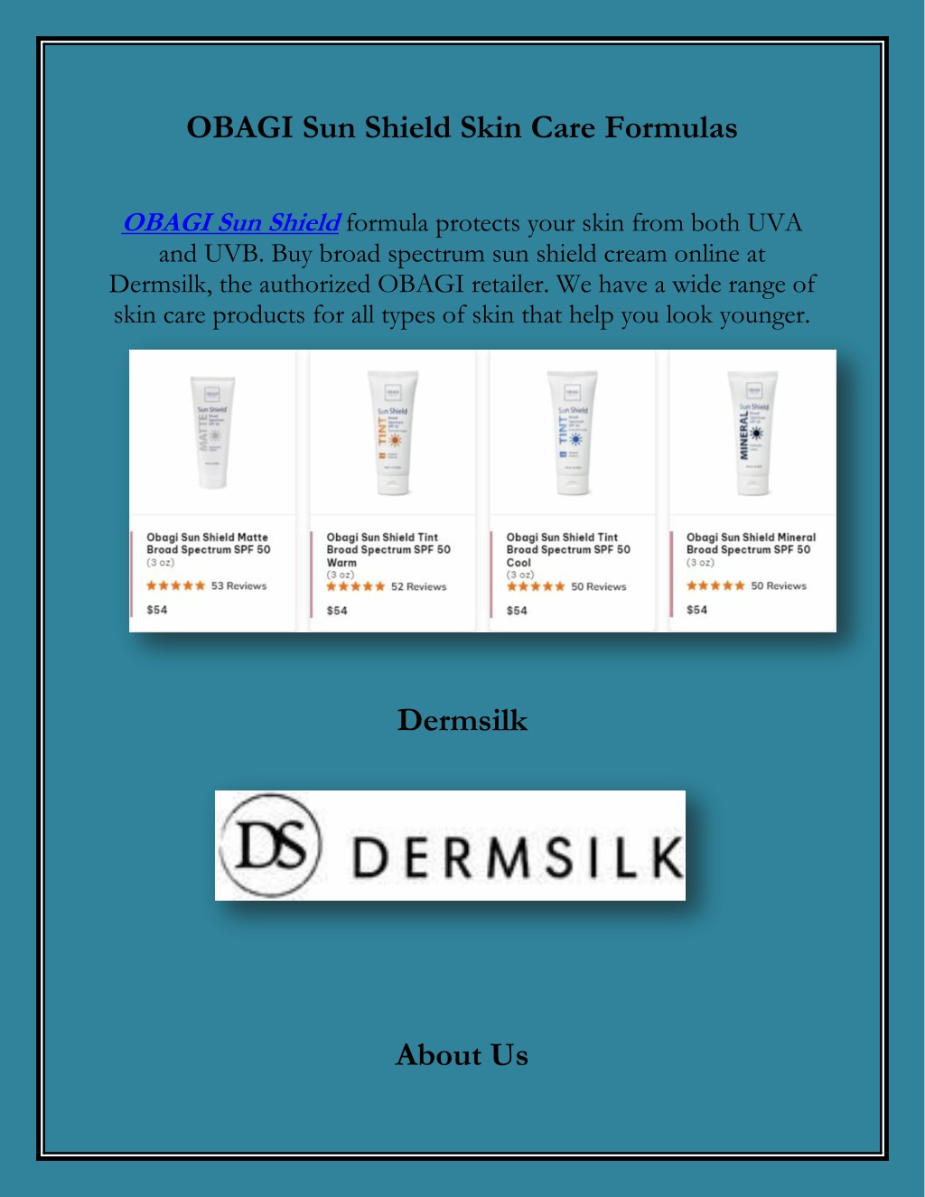 obagi sun shield skin care formulas obagi l.w