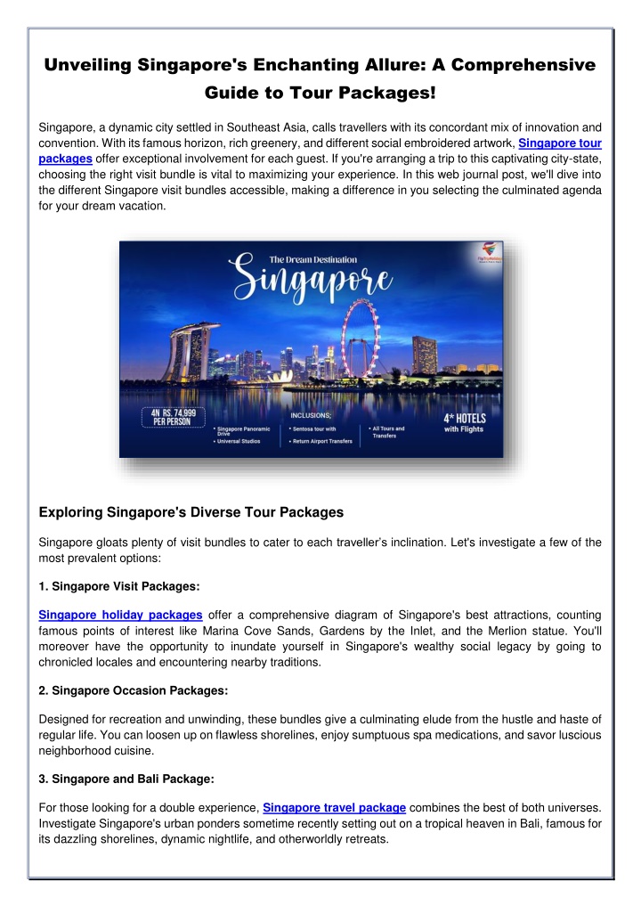 unveiling singapore s enchanting allure n.w