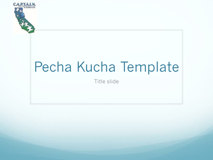 Pecha Kucha Presentation Tips