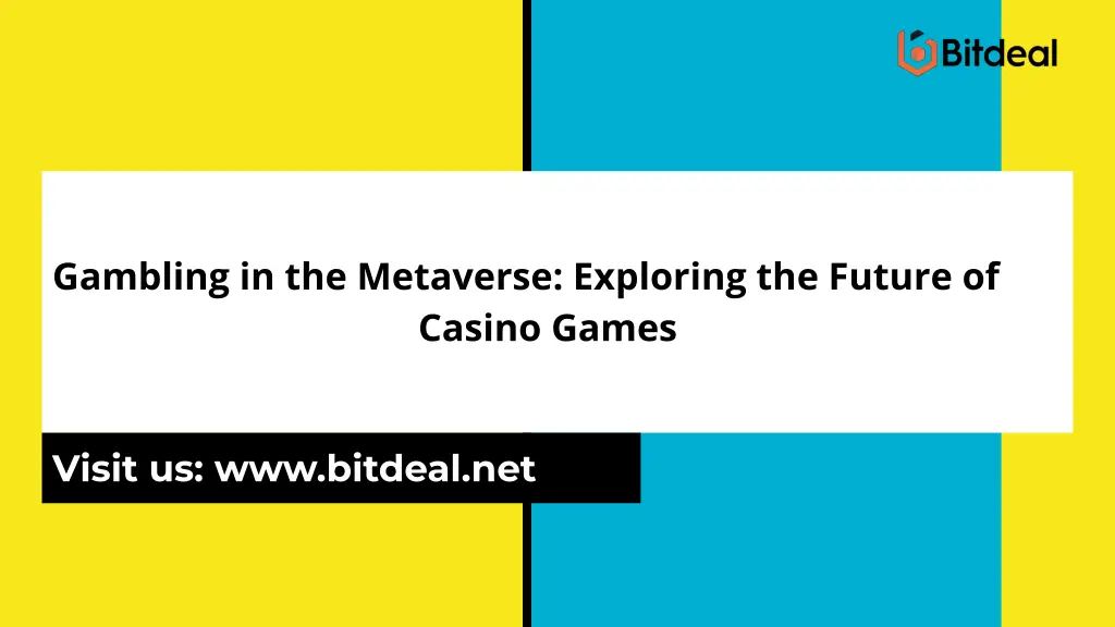 gambling in the metaverse exploring the future n.