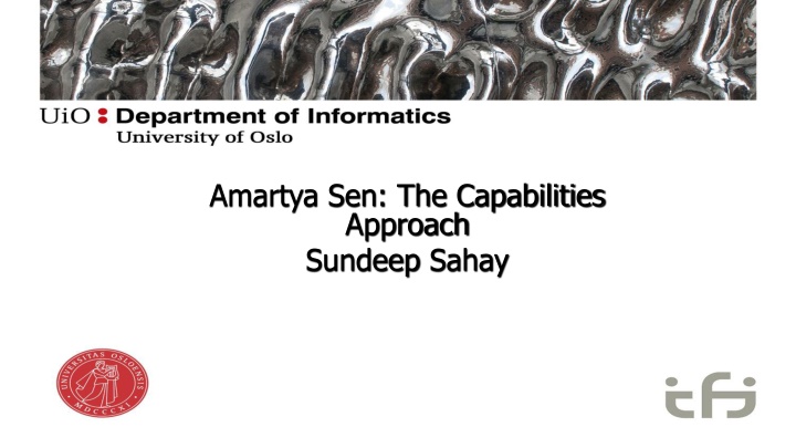 The Capabilities Approach by Amartya Sen: Understanding Development and Freedoms