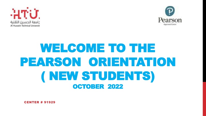 Enhancing Your Learning Journey at Pearson: Orientation Insights for New Students