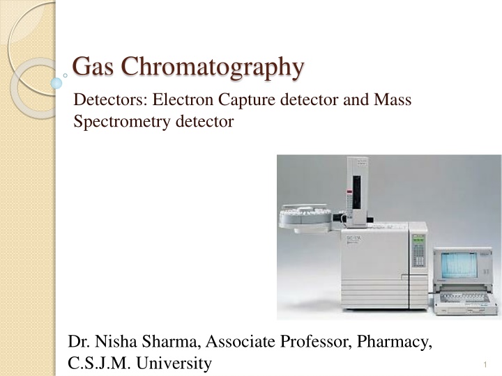 Electron Capture Detector in Gas Chromatography