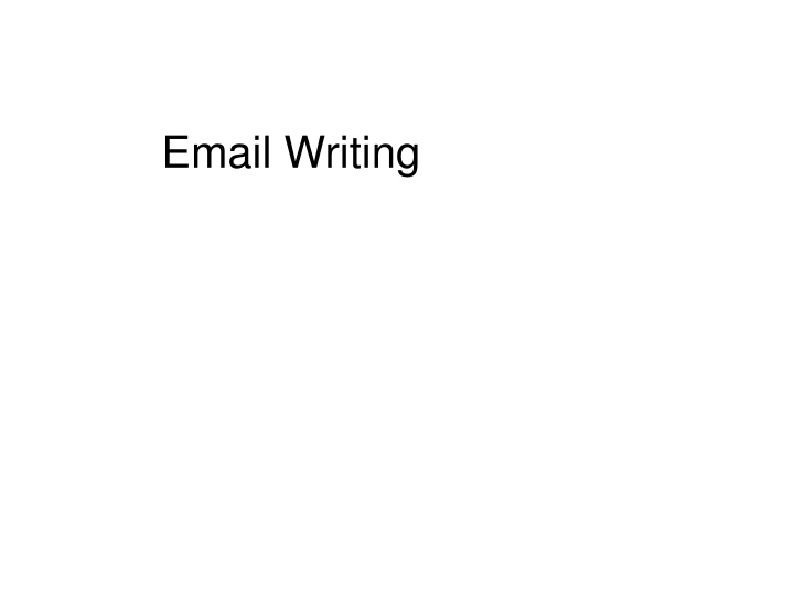 Essential Email Writing Guidelines and Etiquette