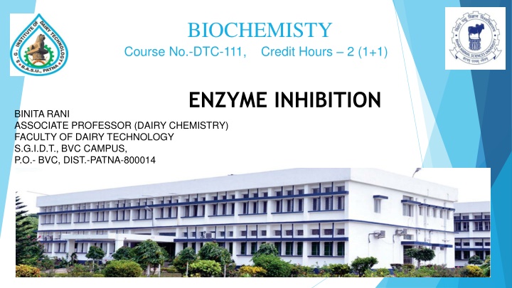 Enzyme Inhibition in Biochemistry