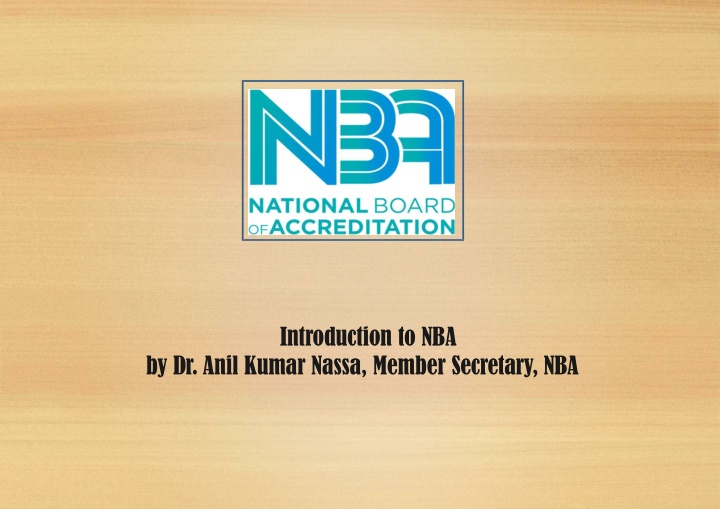 Importance of Accreditation in Technical Education by NBA