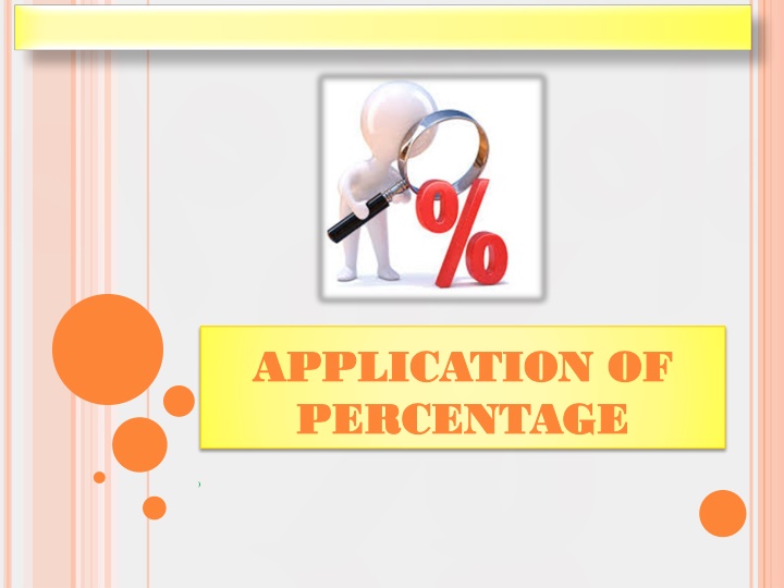 Percentages in Everyday Life