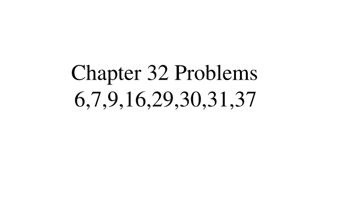 Problems and Solutions in Electromagnetism