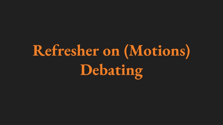 Economic and Social Justice Debates