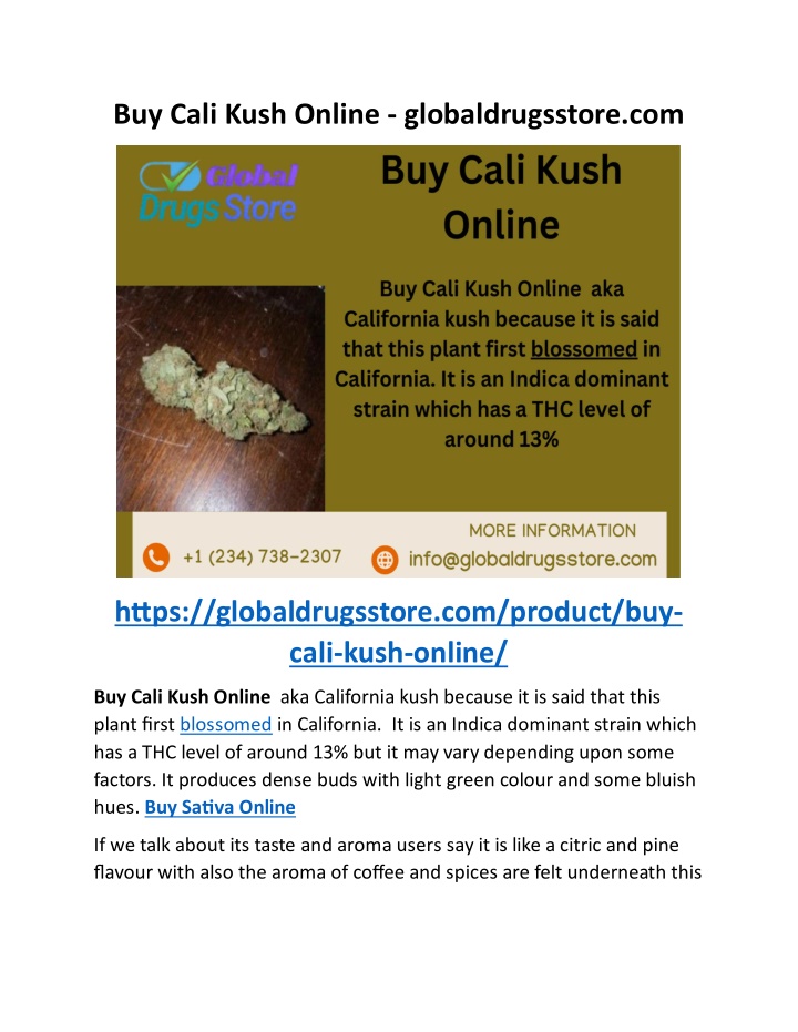 buy cali kush online globaldrugsstore com n.w