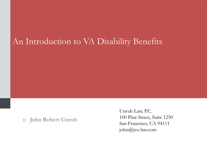 VA Disability Benefits for Veterans with Disabilities